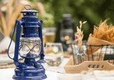 Feuerhand Baby Special 276 Hurricane Lantern - Cobalt Blue
