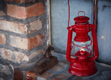 Feuerhand Baby Special 276 Hurricane Lantern - Ruby Red
