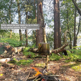 Forest Fundamentals The Trailgrip L Adjustable Pot & Cup Hangers