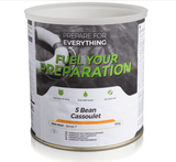 Fuel Your Preparation Freeze Dried Food Ration Meal Tin - 5 Bean Cassoulet