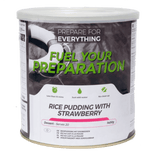 Fuel Your Preparation Freeze Dried Food Ration Meal Tin - Rice Pudding With Strawberry