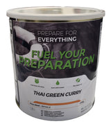 Fuel Your Preparation Freeze Dried Food Ration Meal Tin - Vegan Thai Green Curry