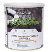 Fuel Your Preparation Freeze Dried Ration Meal Tin - Sweet & Sour Chicken With Rice