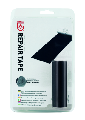 Gear Aid Tenacious Tape Black Nylon Repair Patch 7.6cm x 50cm