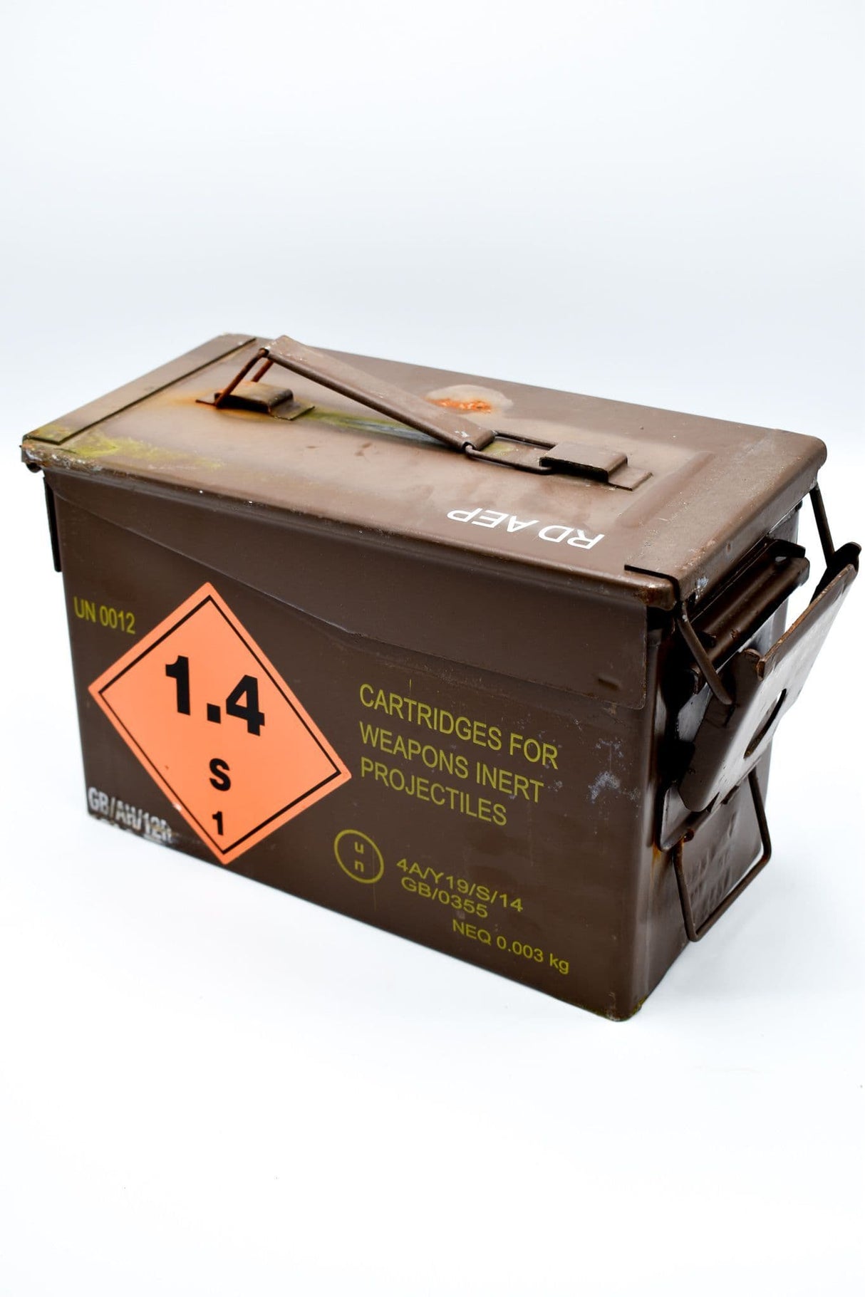Genuine Ex Military H83 50 Cal Ammo Box