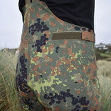 German Flecktarn Camo Gore-Tex Bib & Brace Trousers