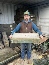 German Military Large Flat Stacking DM40027 Ammo Box