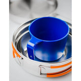 GSI Outdoors Glacier Stainless 1 Person Mess Kit