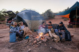Kelty Three Seater Lowdown Couch - Deep Lake/Fallen Rock