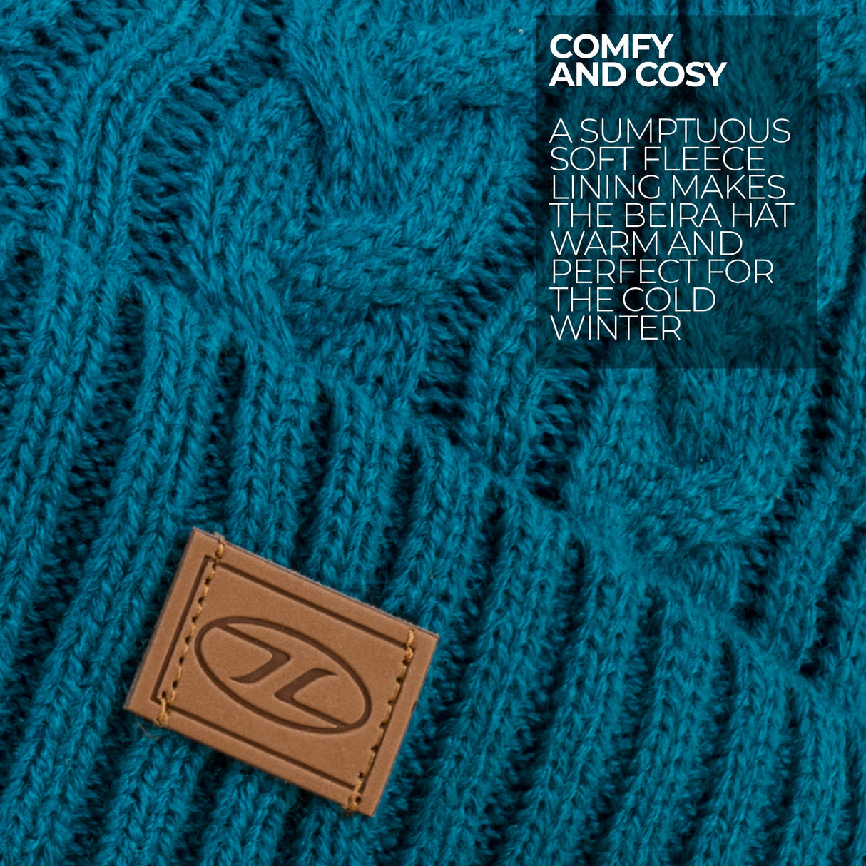 Highlander Beira Lined Bobble Hat