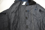 Hungarian Army Quilted Liner and Collar Navy Blue