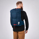 Sierra Designs Flex Hike 20-30L Backpack Bag - Majolica Blue