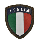 Italian Military Original Italia Flag Shield Patch
