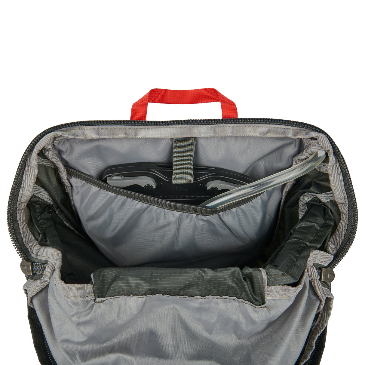 Sierra Designs Flex Hike 20L-30L Backpack Bag - Peat/Fiery Red