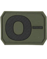 Kombat UK Blood Group Patch - O Negative