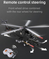Kombat UK Apache Style Attack Helicopter Blocks - C61005W