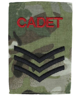Kombat UK Cadet Rank Slides - Sergeant (Pair)