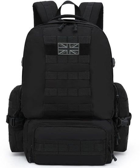 Kombat UK Expedition Pack - 50 Litres - Black