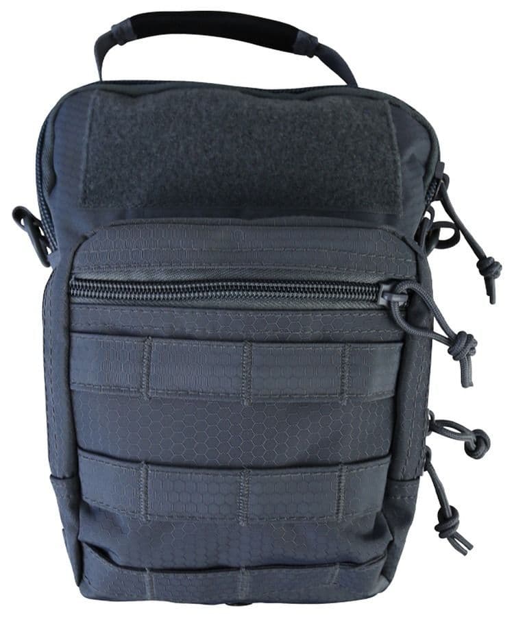 Kombat UK Hex-Stop Explorer Shoulder Bag - Gunmetal Grey