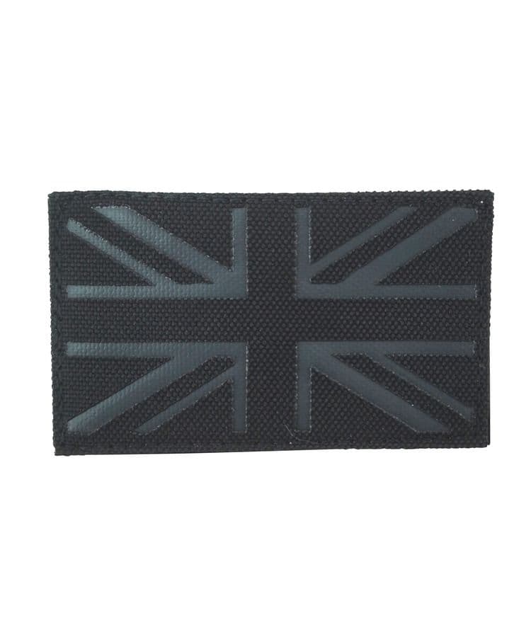 Kombat UK Laser Cut Patch Set - Black And Grey