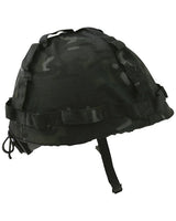 Kombat UK M1 Tactical Helmet With Cover - BTP Black