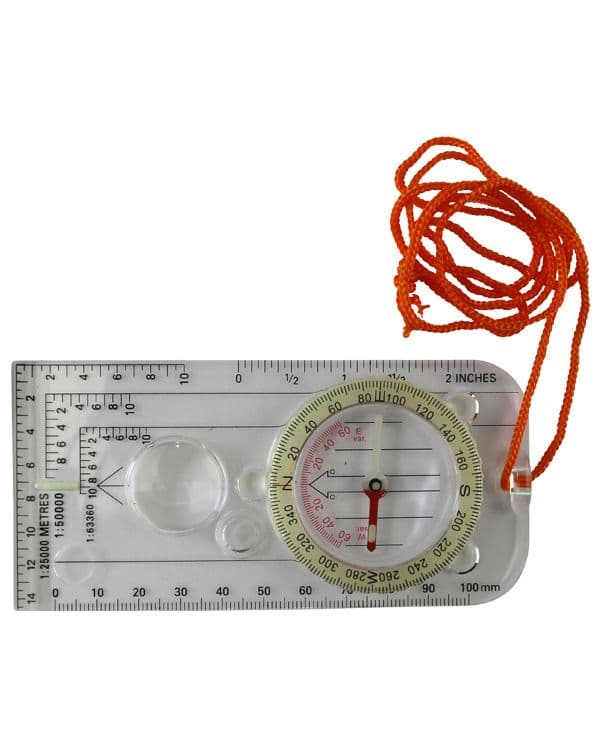 Kombat UK Mountain Compass - Keychain Navigation Tool