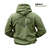 Kombat UK Parachute Regiment Graphic Crew Sweatshirt in Olive Green