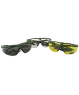Kombat UK Ranger Glasses with Yellow Lenses - Olive Frame