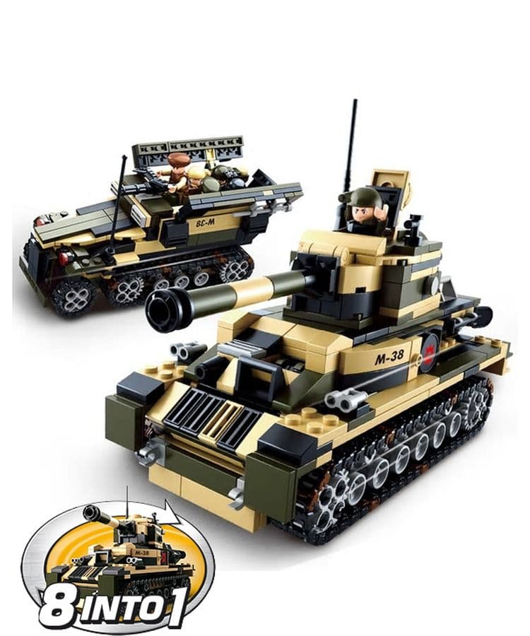 Kombat UK Sluban Jeep Building Block Set - B0587F