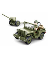 Kombat UK Sluban Willy's Jeep Building Block Set - B0853