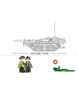 Kombat UK Sluban Battle Tank Building Blocks Set - B1010