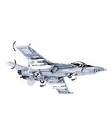 Kombat UK Sluban Fighter Aircraft F18 Building Block Set - B0928