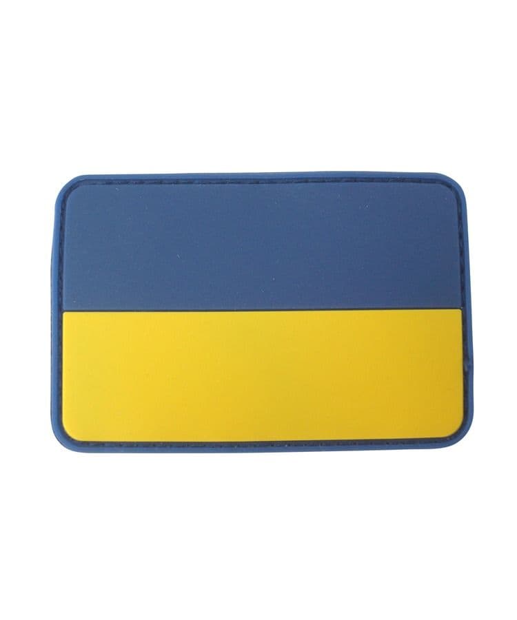 Kombat UK UKraine Flag Patch - Blue And Yellow