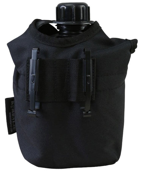 Kombat UK Water Bottle & Pouch - Black