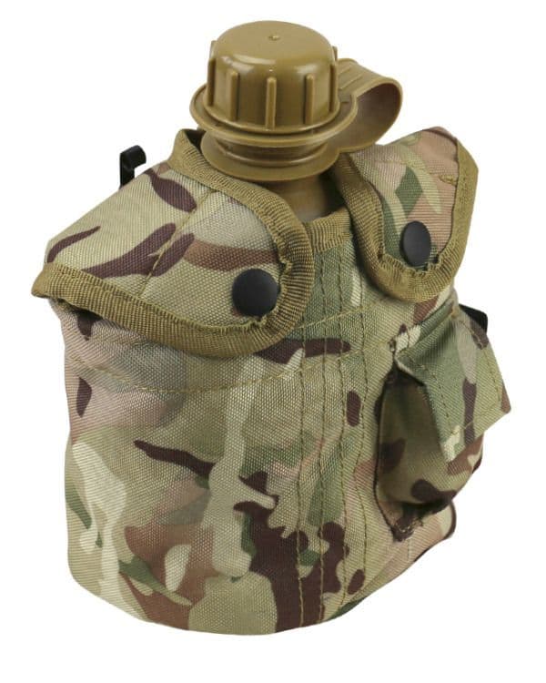 Kombat UK Water Bottle & Pouch - BTP