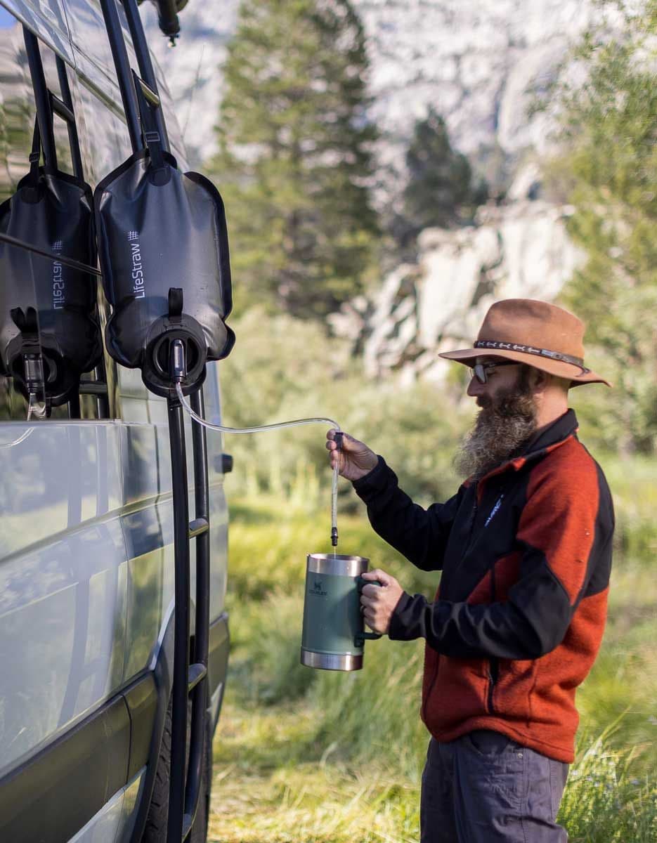 LifeStraw Peak Series 8L Gravity Filter System - Dark Grey