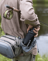 LifeStraw Peak Series Collapsible Squeeze 1L Bottle With Filter - Dark Grey