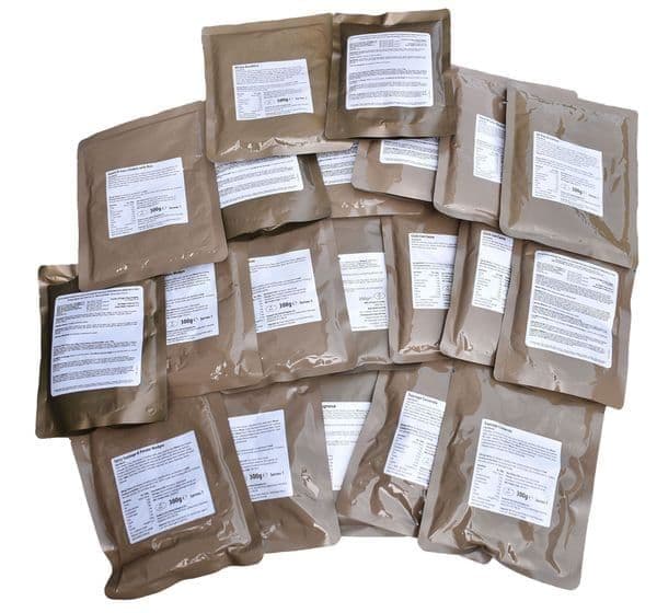 Military Ration Vegan Main Meals x 20