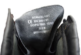 Military Style Black Steel Toe Cap Boots