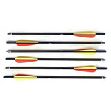 Man Kung 16 Inch Aluminium Crossbow Bolts black - 6-pack (Ø9mm)