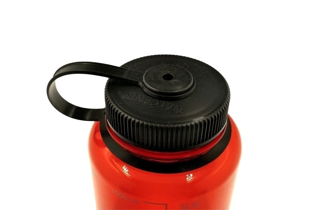 Nalgene 32oz / 1L Wide Mouth Sustain Water Bottle - Red