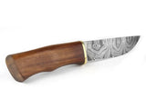 Njord Oskar Damascus Bushcraft Knife
