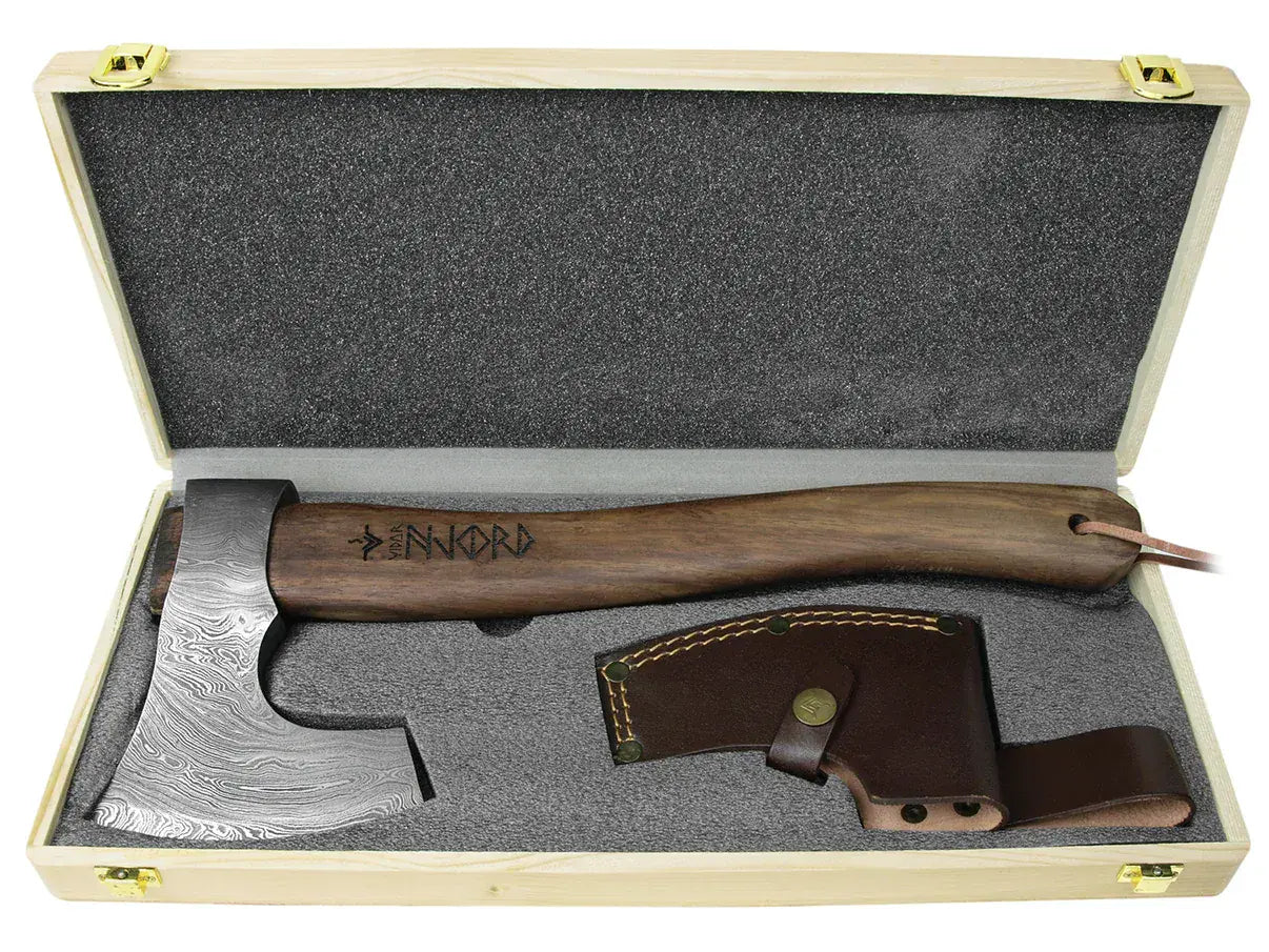 Njord Vidar Viking Medium Damascus Axe