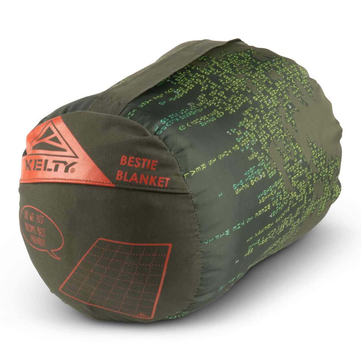 Kelty Bestie Treeline Blanket - Winter Moss