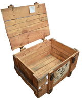 Polish Military MP4 Gas Mask Wooden Box