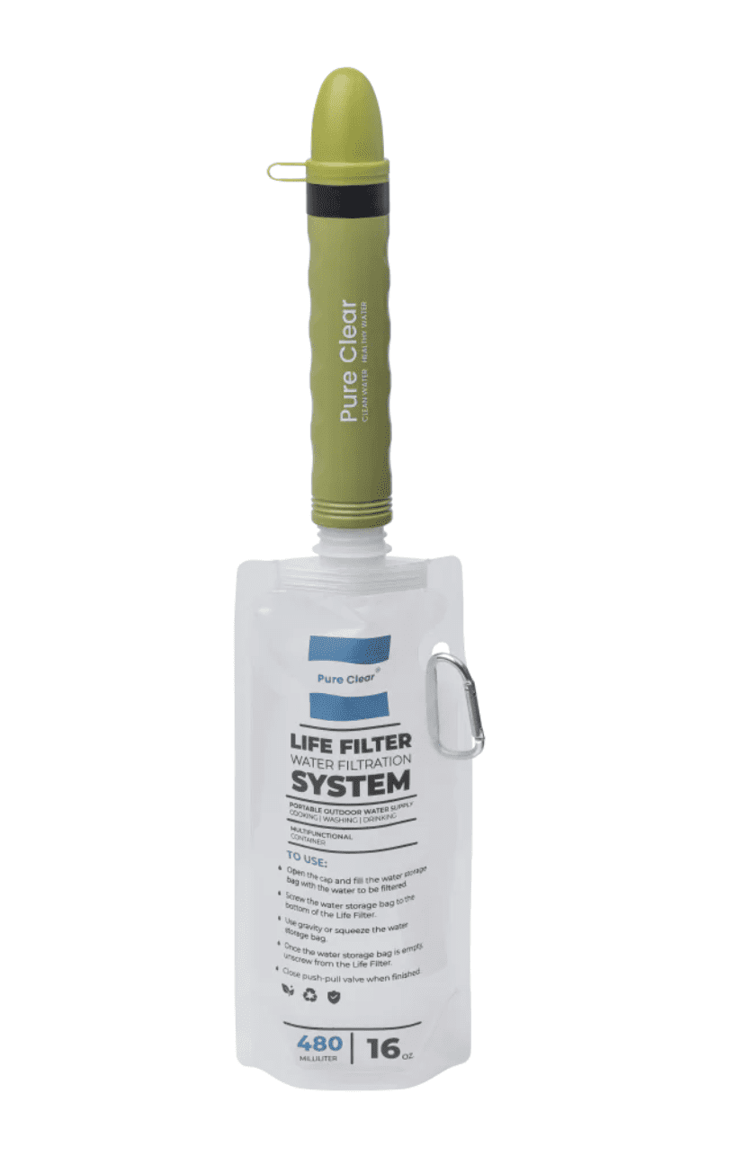 Pure Clear Life Filter System - Straw & Pouches