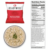 ReadyWise 120 Serving Entree Freeze Dried Vegetarian Meals