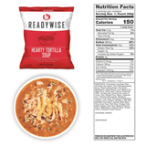 ReadyWise 120 Serving Entree Freeze Dried Vegetarian Meals