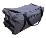 Riot Police XXL Black Wheeled Holdall - Grey