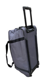 Riot Police XXL Black Wheeled Holdall - Grey